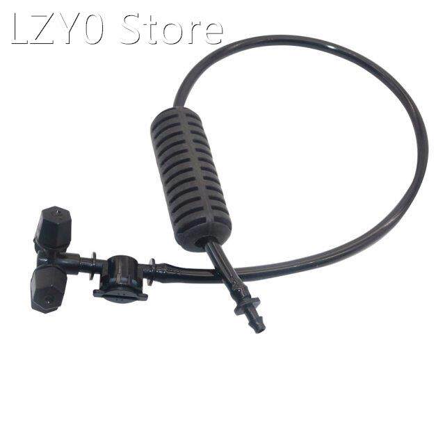 20 Sets Black Fogger Cross Misting Hanging Sprinkler Kits 4/