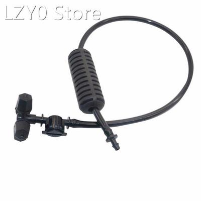 20 Sets Black Fogger Cross Misting Hanging Sprinkler Kits 4/