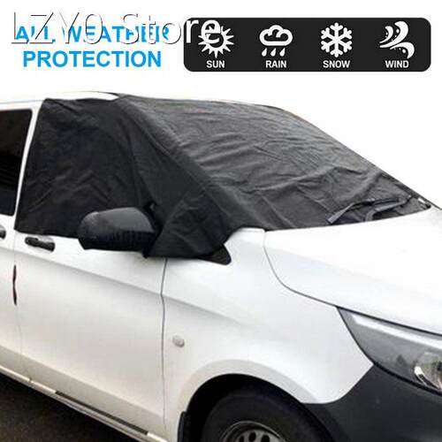 Windscreen Curtain Wrap Cover for UV Rays & Snow Prevent