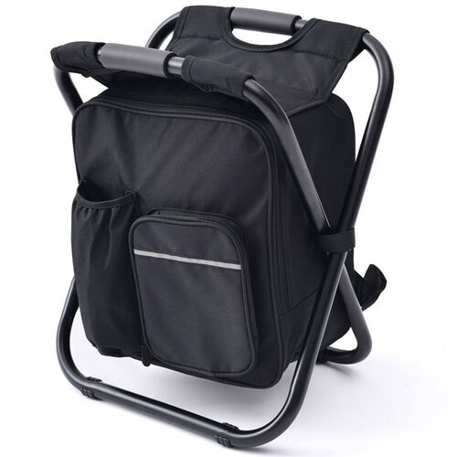 3 in 1 Cooler Foldable Fishing Chair, Portable Backpack Chai