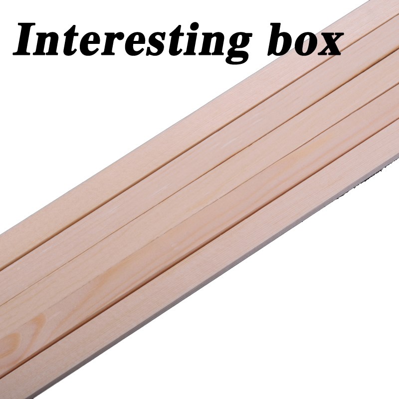 DIY model material, wooden plank, pine square, light wood st