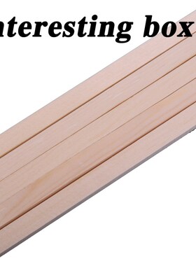 DIY model material, wooden plank, pine square, light wood st