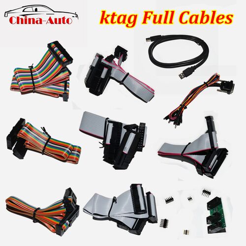 Full set cables for ktag 7.020
