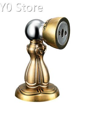 Carved Delicate Doorstop Magnetic Door Stops Zinc Alloy Stop