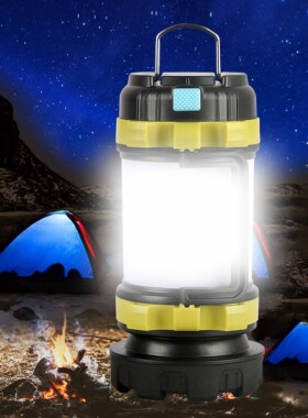 Outdoor Lamp LED Camping Light USB Rechargeable Flashlight D