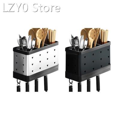 Stainless Steel Kitchen Utensils Holder Drying Basket with H