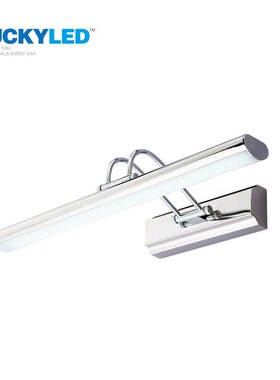 LUCKYLED 42cm 12W Led Mirror Light Stainless Steel AC85 265