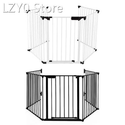 5pcs Guardrail Fence Rail Barrier For Pet Baby Foldable Play