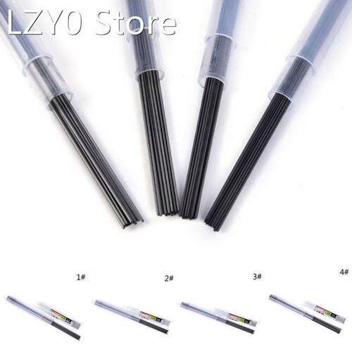 2Pcs 11cm 2B/HB 0.5mm/0.7mm Pencil Lead A Refill Tube Automa