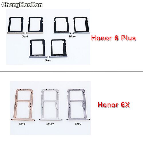 ChengHaoRan SIM Card Tray Dual Slot Holder Carrier Containe