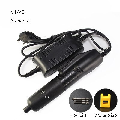 Electric Screw driver with Power Adapter, 800, 801, 802, 1/4