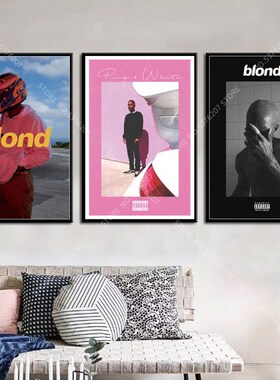 G448 Art Decor Frank Ocean Blond Album Hip Hop Pop Music Sin