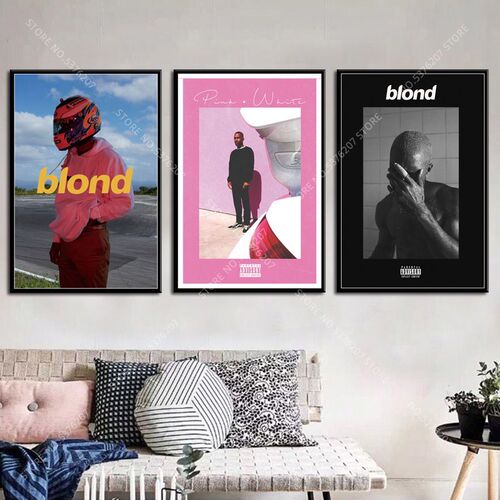 G448 Art Decor Frank Ocean Blond Album Hip Hop Pop Music Sin