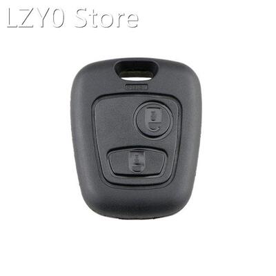 2 Buttons Replacement Remote Blank Car Key Shell Fob Case Fo