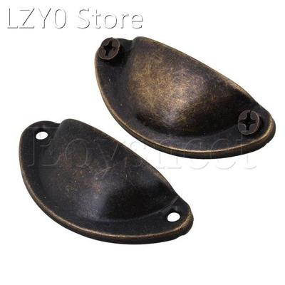 10pcs Vintage Door Pull Handle for Medicine Cabinet Green Br