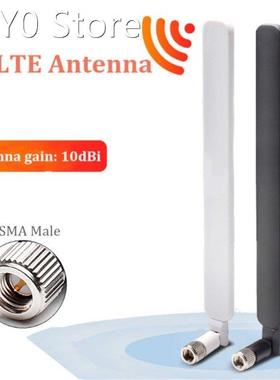 2Pieces High Gain 10dBi SMA Male 4G LTE Antenna 700-960mAz 1