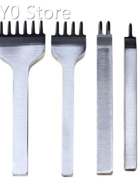 Leather Craft Tool Set Stainless Steel Hole Chisel Graving S
