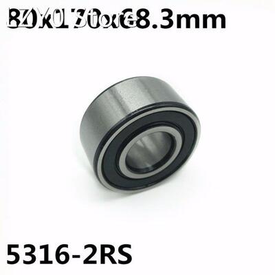 5316-2RS 80x170x68.3 mm 1Pcs Double row angular contact bear