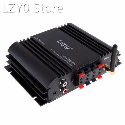 Lepy 45W X 2 Hi-Fi Stereo USB Car Audio Amplifier Support ED