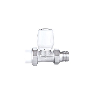 PPR  Automatic Thermostatic Radiator Valve Straight Type Fl