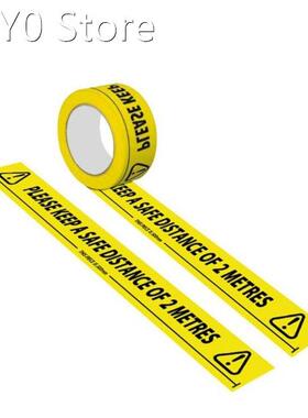 Practical Pvc Floor Warning Tape Safety Tape 2M Metre Apart