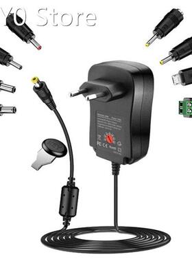 30W AC/DC Adaptor Switching Power Supply With Adapter Tips,