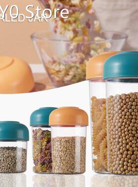 Plastic Airtight Food Container Sealing Storage Canister Wit