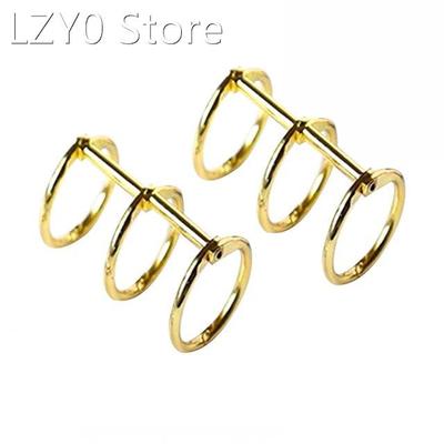 2pcs Calendar Desk Binder Ring Hinged Scrapbook Practical DI