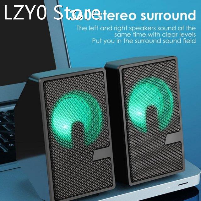 Music Soundtrack Booming Bass Sound Speaker 3.5mm Cable Wide