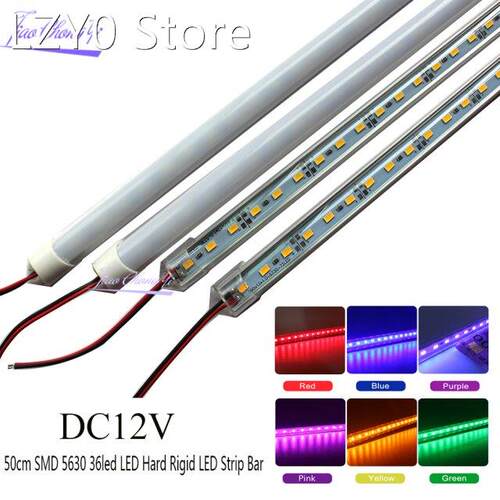 5pcs/lot 50cm Factory Wholesale DC12V SMD 5730 5630 LED Hard