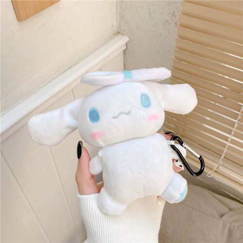 3D Cartoon Fluffy Doll Dog Warm Case for Airpods 2 Cover Fu