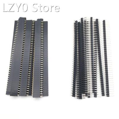 20pcs 10 pairs 40 Pin 1x40 Single Row Male and Female 2.54