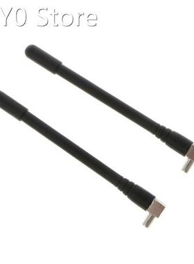 2 Pcs GSM 2.4G Antenna with TS9 Plug Connector 1920-2670 Mhz