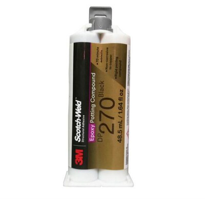 3M DP270 black potting epoxy structural adhesive bonding a v