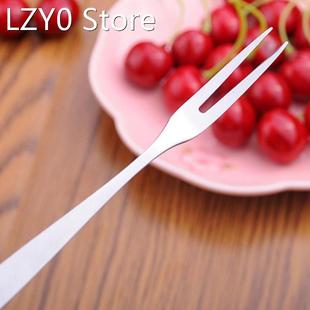 Cak Multi Steel Two tine Stainless use Fruit Fork Snack
