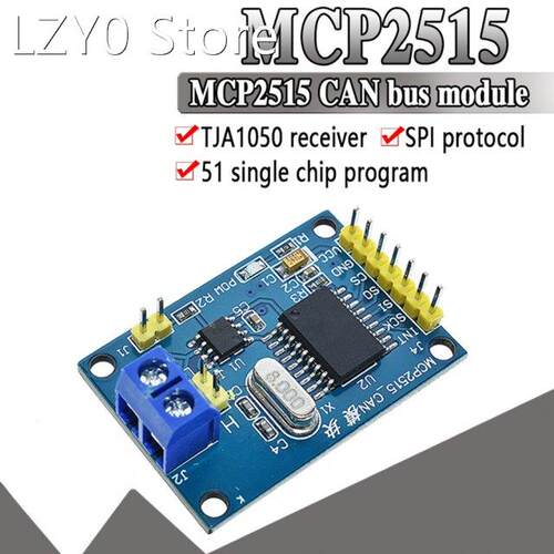 MCP2515 CAN Bus Driver Module Board TJA1050 Receiver SPI for