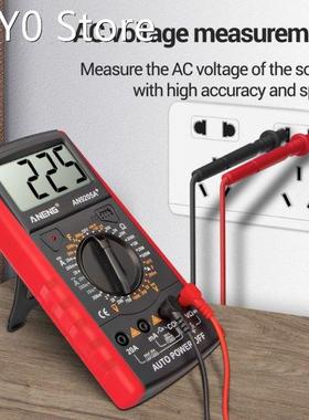 Digital Multimeter AC/DC Voltmeter Ammeter Resistance Tester