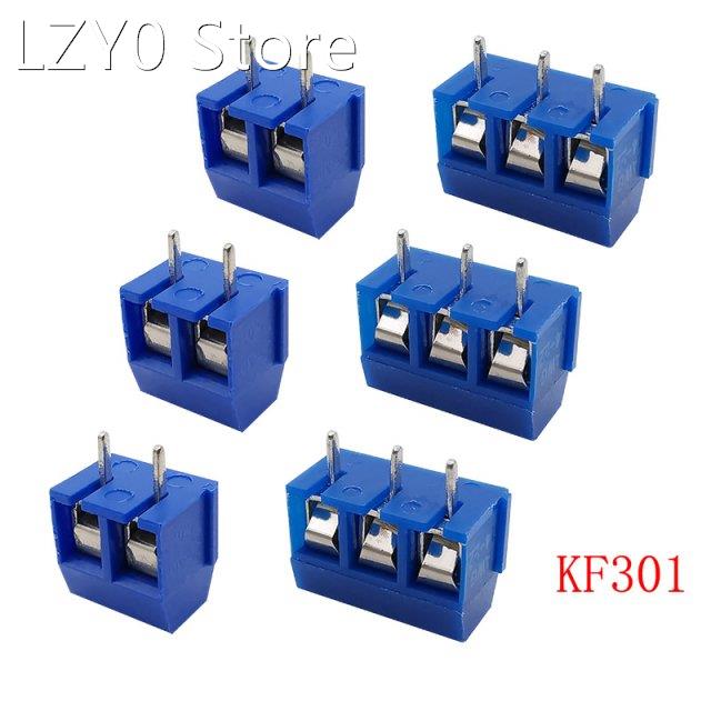 KF301-2P KF301-3P Screw 2Pin 3Pin 5.0mm Pitch Straight Pin P