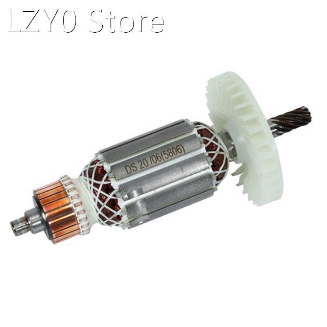 AC220-240V 9-Teeth Drive Shaft Electric Circular Armature Ro