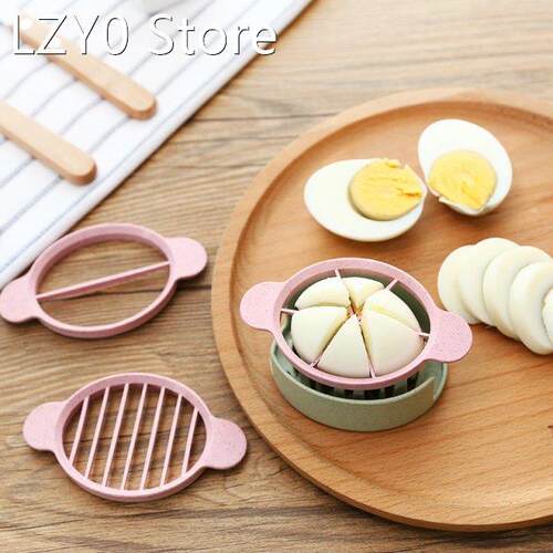 1pc Multifunction Wheat Straw Cut Egg Slicer Dividers Preser