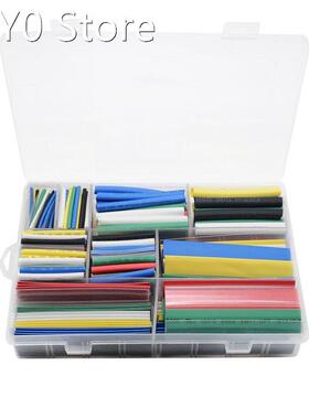 385 pcs/lot Seven Color 9 Sizes Assorted 2:1 Flame-retardant