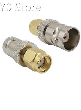 1/2Pcs BNC Female to RP SMA Male RF Coaxial Connector Straig