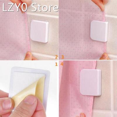 2Pcs/set Shower Curtain Clips Anti Splash Spill Dripping Wat