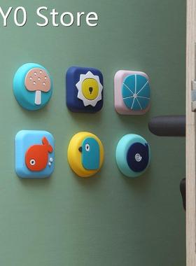 10pices CartoonProtect The Wall Pad Doorknob Wall Protector