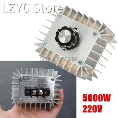 50PCS/LOT 5000W AC 220V High-Power Electronic Regulator SCR