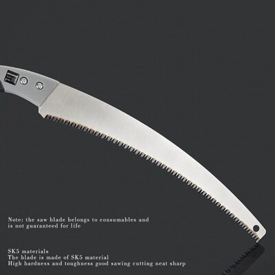 Sharp Heavy Duty Curved Hand Saw for Tree Pruning Wood Cutti