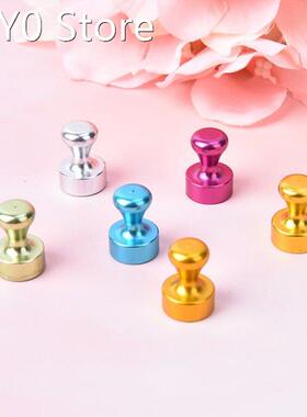 6pcs/Set Transparent Noticeboard Skittle Pin Magnets Strong