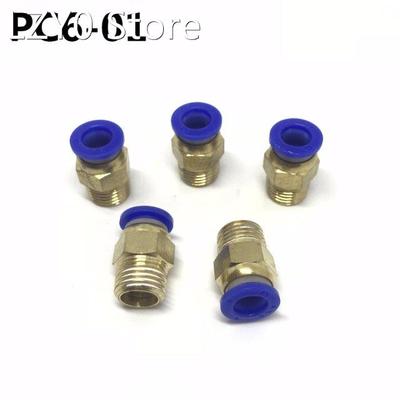 10PCS PC6-01 PC6 Pneumatic fitting push in quick connector f
