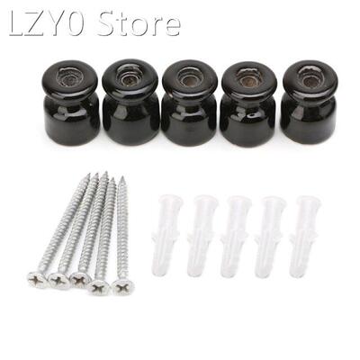 5Pcs/Set High Frequency Electric Porcelain Gourd 24mm Porcel