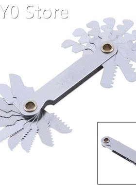 20pcs/set Stainless Steel Thread Gauge 60 Degree Screw Pitch